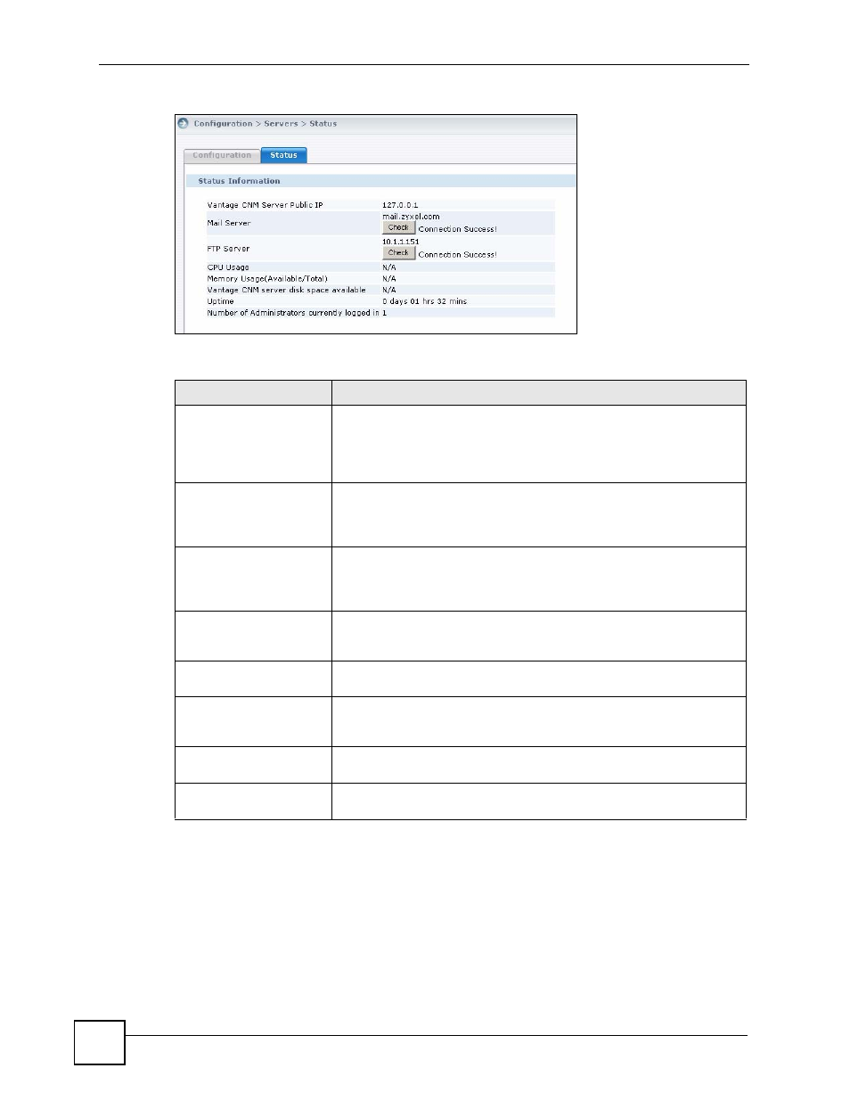 3 user access | ZyXEL Communications Centralized Network Management Vantage CNM User Manual | Page 302 / 430