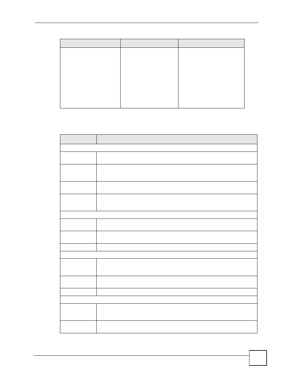 Table 10 navigation panel links | ZyXEL Communications Centralized Network Management Vantage CNM User Manual | Page 47 / 430