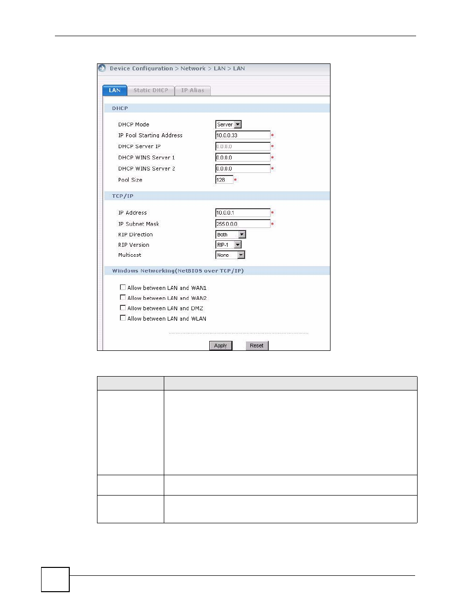 ZyXEL Communications Centralized Network Management Vantage CNM User Manual | Page 60 / 430