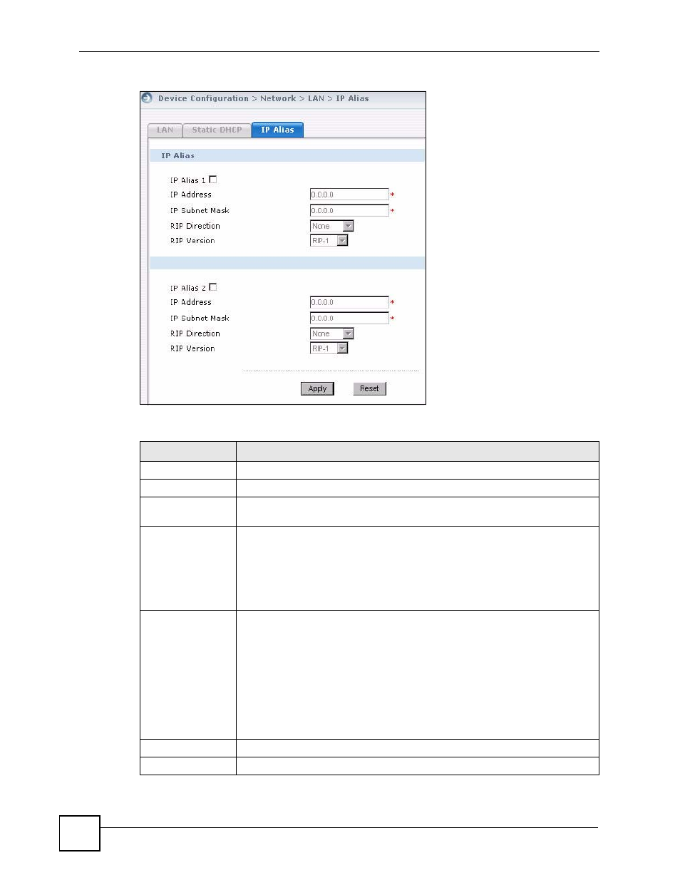 ZyXEL Communications Centralized Network Management Vantage CNM User Manual | Page 66 / 430