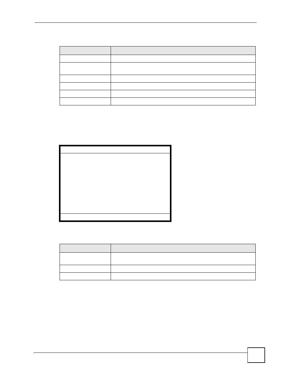 Figure 57 lcd menu: pppoe password, Table 34 lcd menu: pppoe username - edit, Table 35 lcd menu: pppoe password | ZyXEL Communications V501-T1 User Manual | Page 107 / 294