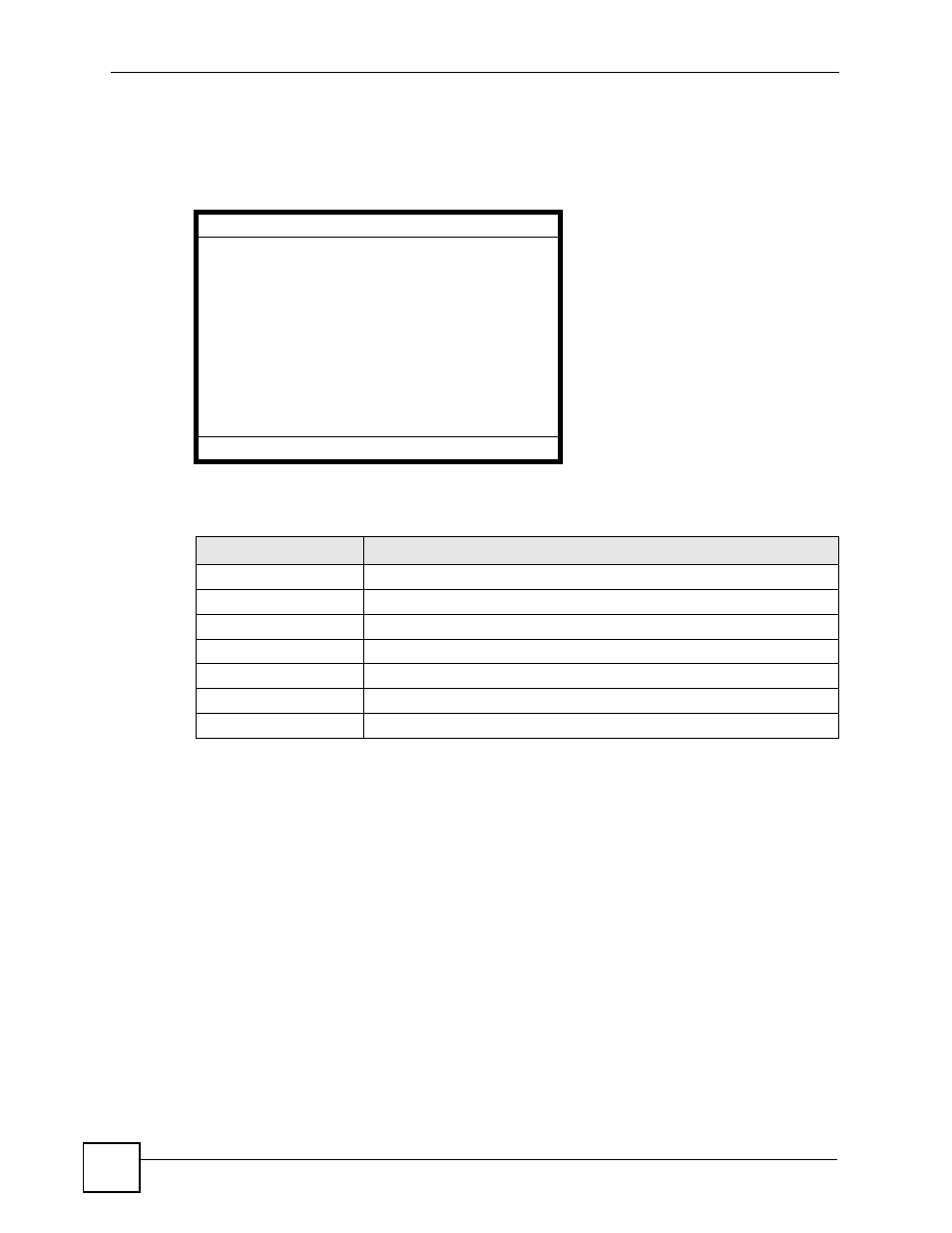 Figure 58 lcd menu: pppoe password - edit, Table 36 lcd menu: pppoe username - edit | ZyXEL Communications V501-T1 User Manual | Page 108 / 294