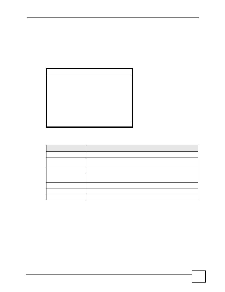 2 static ip, Figure 59 lcd menu: static ip, Table 37 lcd menu: static ip | ZyXEL Communications V501-T1 User Manual | Page 109 / 294