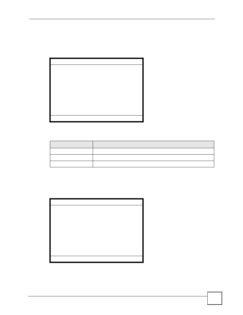 Figure 64 lcd menu: subnet mask, Figure 65 lcd menu: subnet mask - edit, Table 42 lcd menu: subnet mask | ZyXEL Communications V501-T1 User Manual | Page 113 / 294