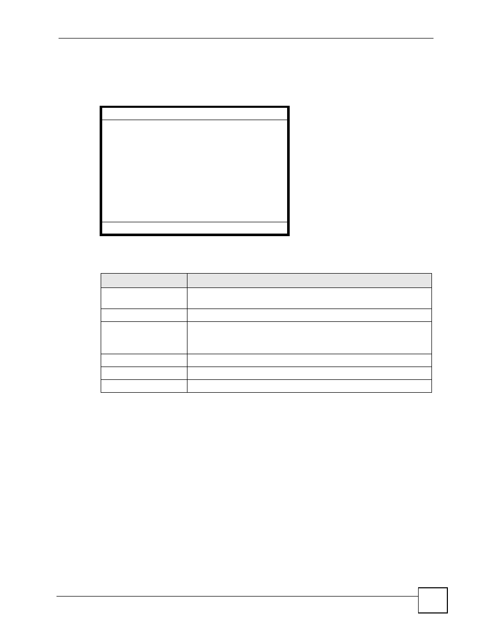 Figure 82 lcd menu: sip register port - edit, Table 60 lcd menu: sip register port - edit | ZyXEL Communications V501-T1 User Manual | Page 127 / 294