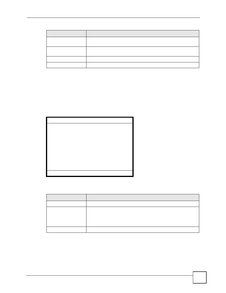 1 protocol, Figure 106 lcd menu: auto provision protocol, Table 81 lcd menu: auto provision protocol | ZyXEL Communications V501-T1 User Manual | Page 145 / 294