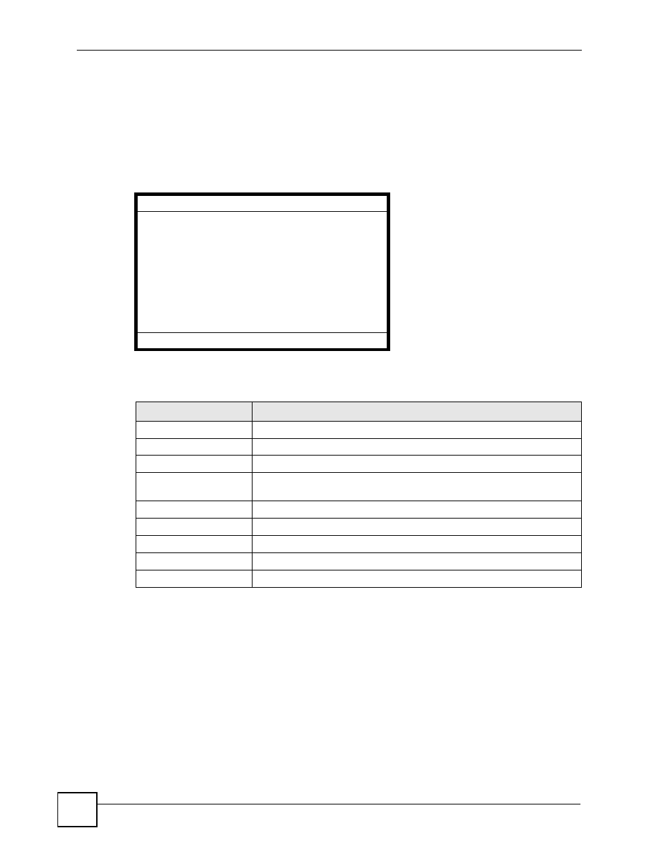 1 pbx mode, Figure 121 lcd menu: call feature mode, Table 96 lcd menu: contrast | ZyXEL Communications V501-T1 User Manual | Page 156 / 294