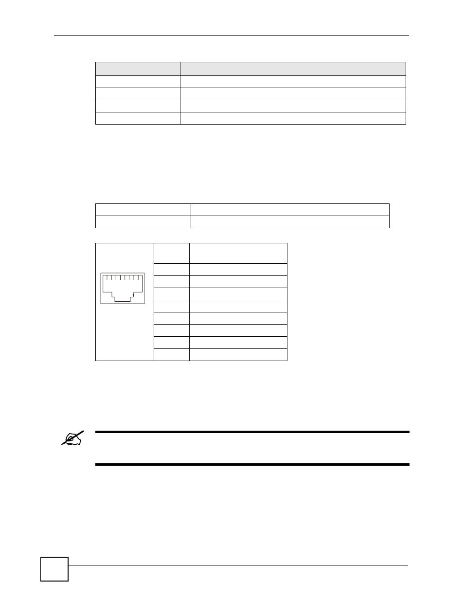 Wall-mounting instructions | ZyXEL Communications V501-T1 User Manual | Page 238 / 294