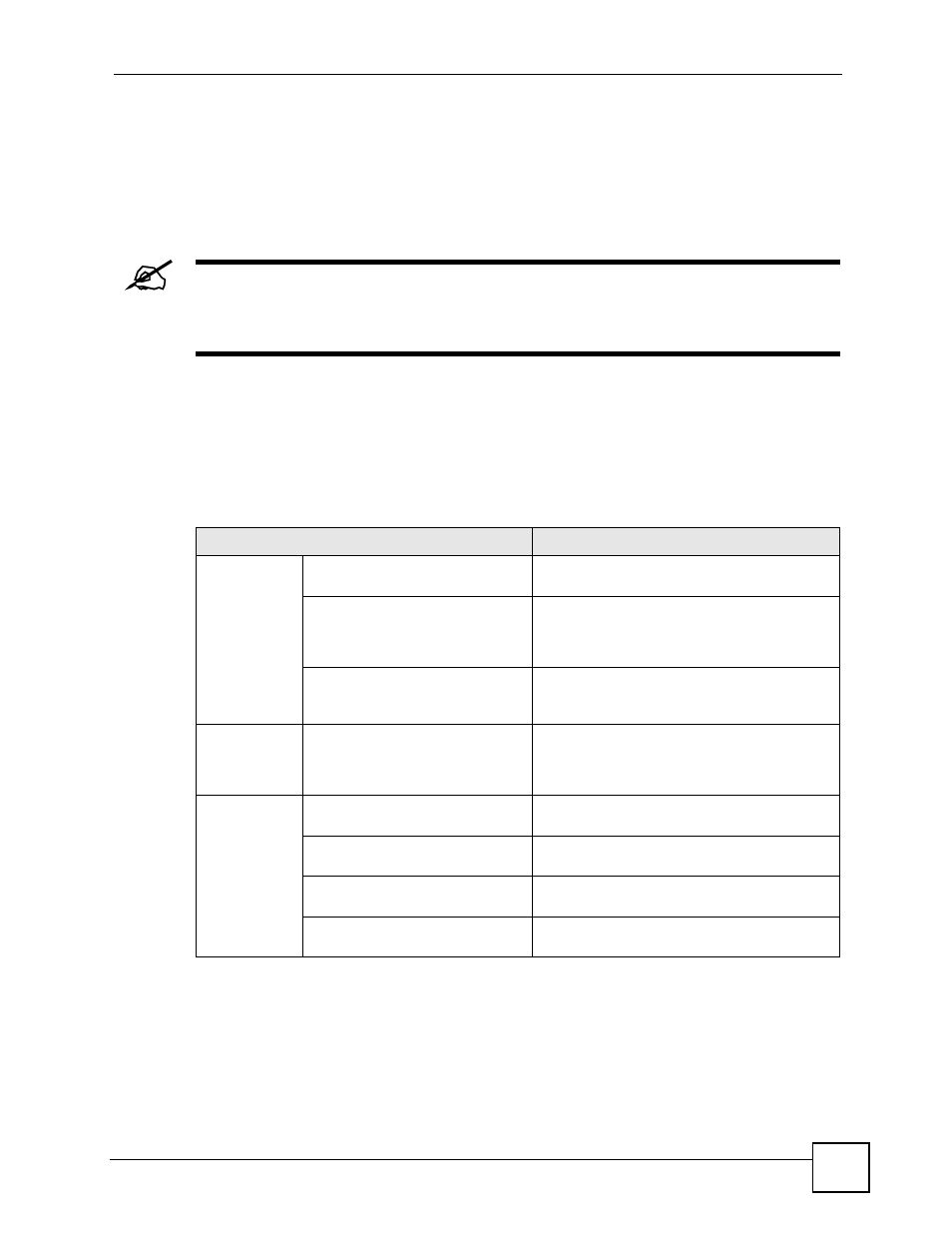 6 lcd menu overview, Table 6 lcd menu overview | ZyXEL Communications V501-T1 User Manual | Page 65 / 294