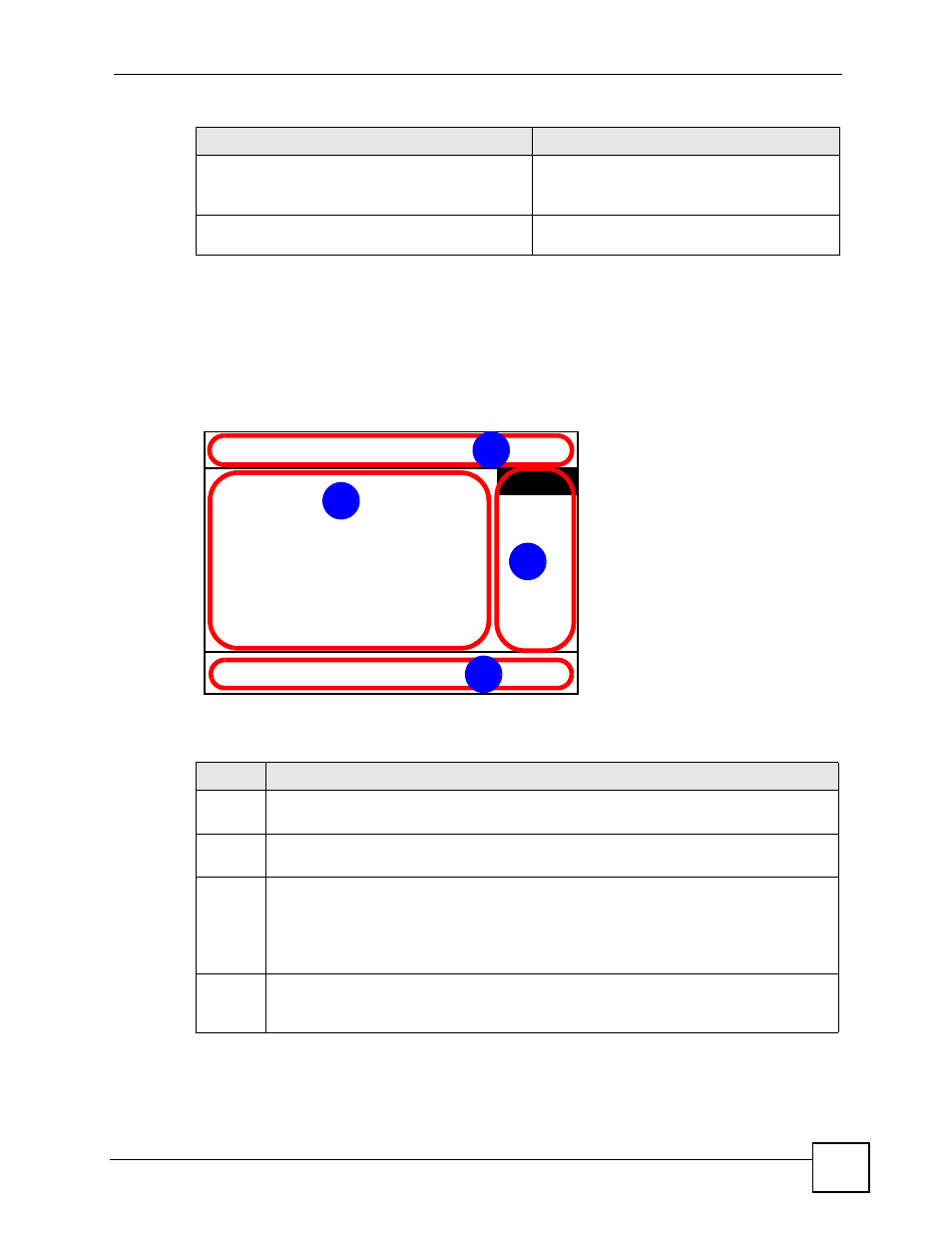 7 the lcd status screen, Figure 10 lcd status screen, Table 7 lcd status screen | Zyxel, 67 4.7 the lcd status screen | ZyXEL Communications V501-T1 User Manual | Page 67 / 294
