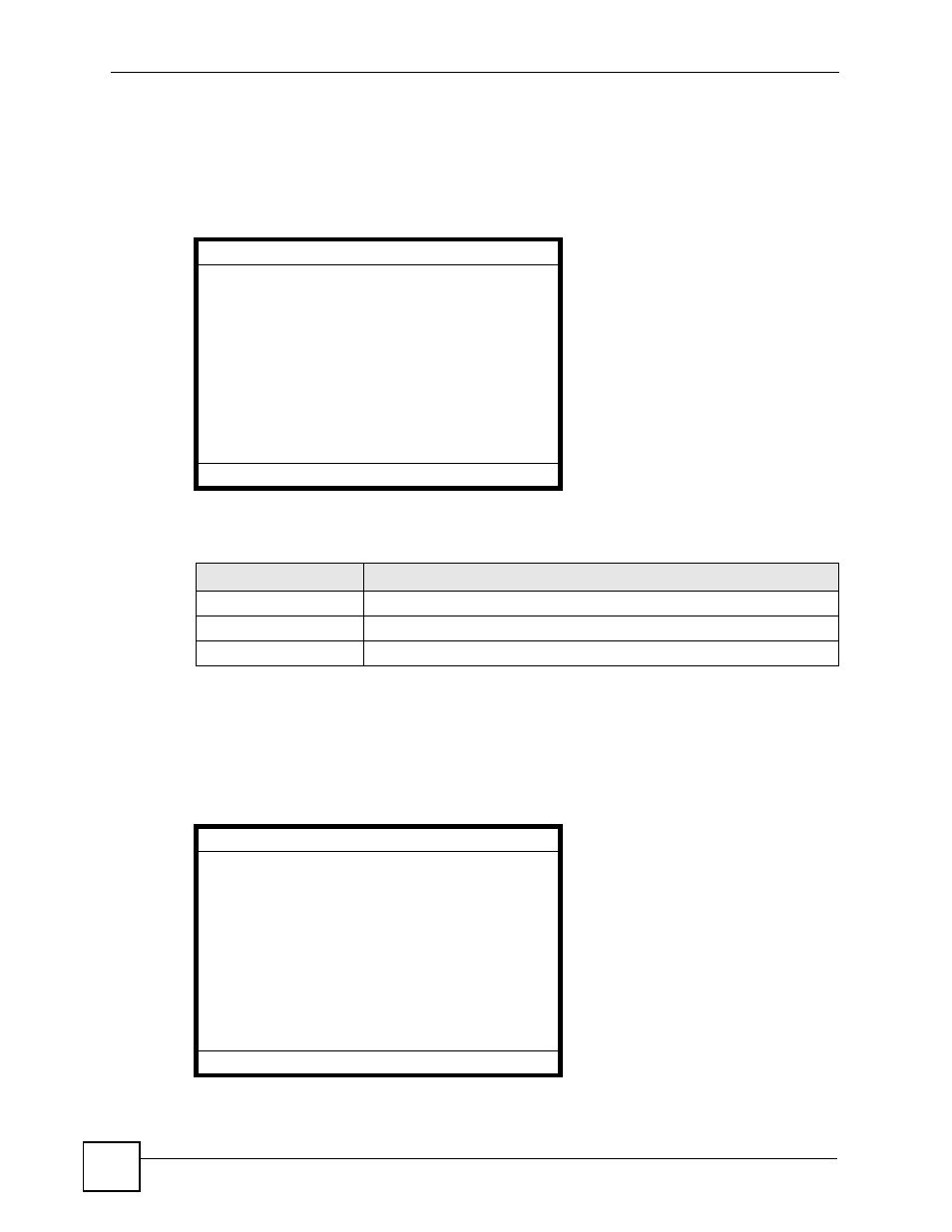 1 the ring type menu, 5 the volume setting menu, Figure 28 lcd menu: ring type | Figure 29 lcd menu: volume setting, Table 12 lcd menu: ring type | ZyXEL Communications V501-T1 User Manual | Page 82 / 294