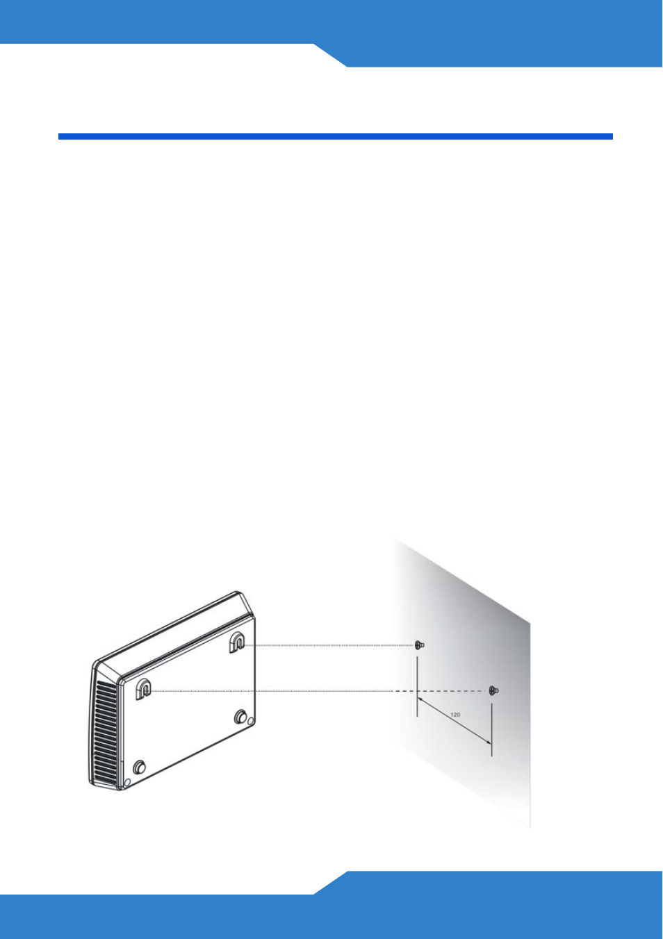 Wall-mounting | ZyXEL Communications P-870H-51a v2 User Manual | Page 11 / 12