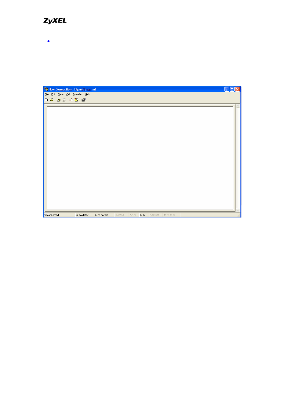 Capture the detailed logs by hyper terminal | ZyXEL Communications P-660HW-TX User Manual | Page 114 / 122