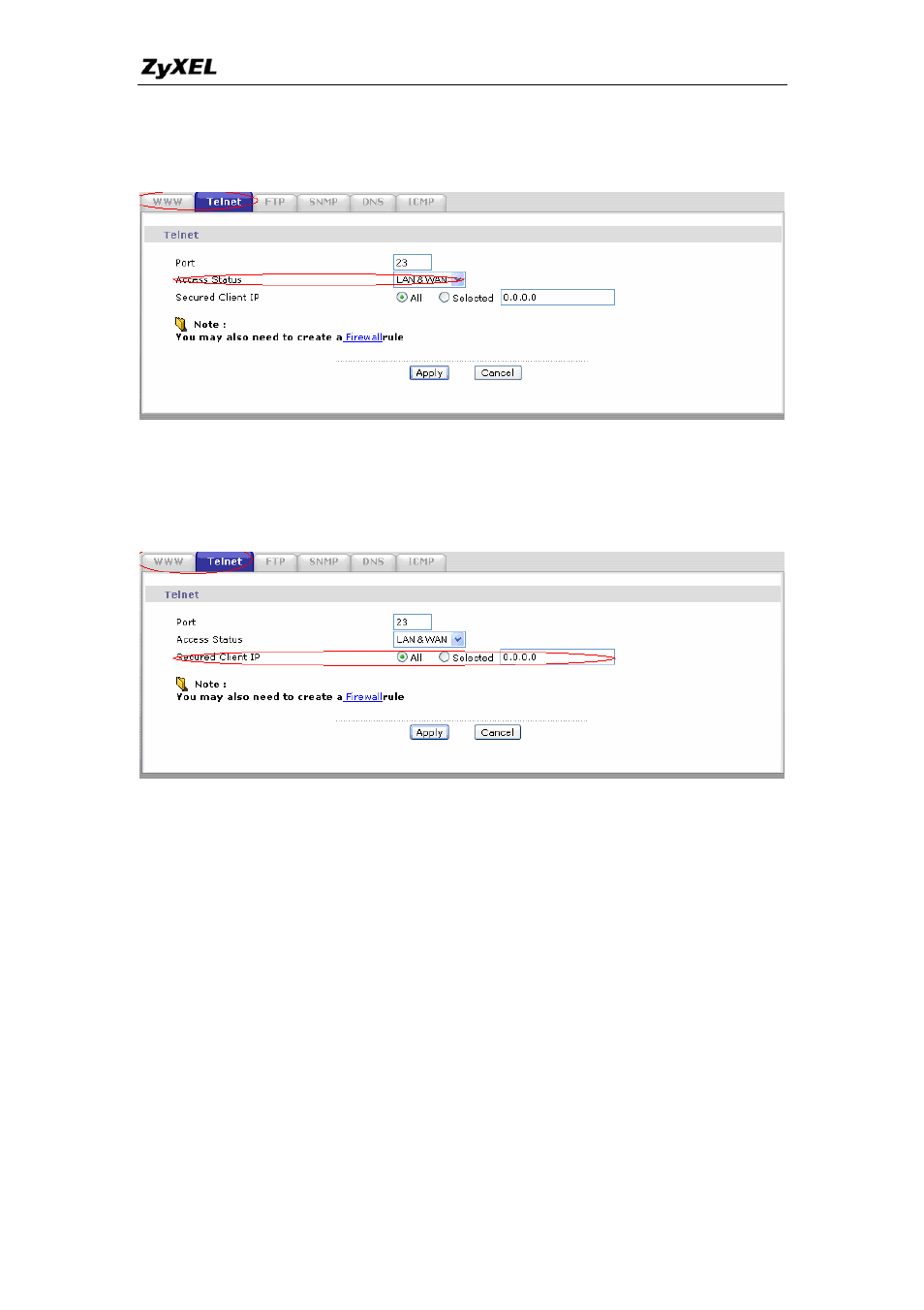ZyXEL Communications P-660HW-TX User Manual | Page 27 / 122