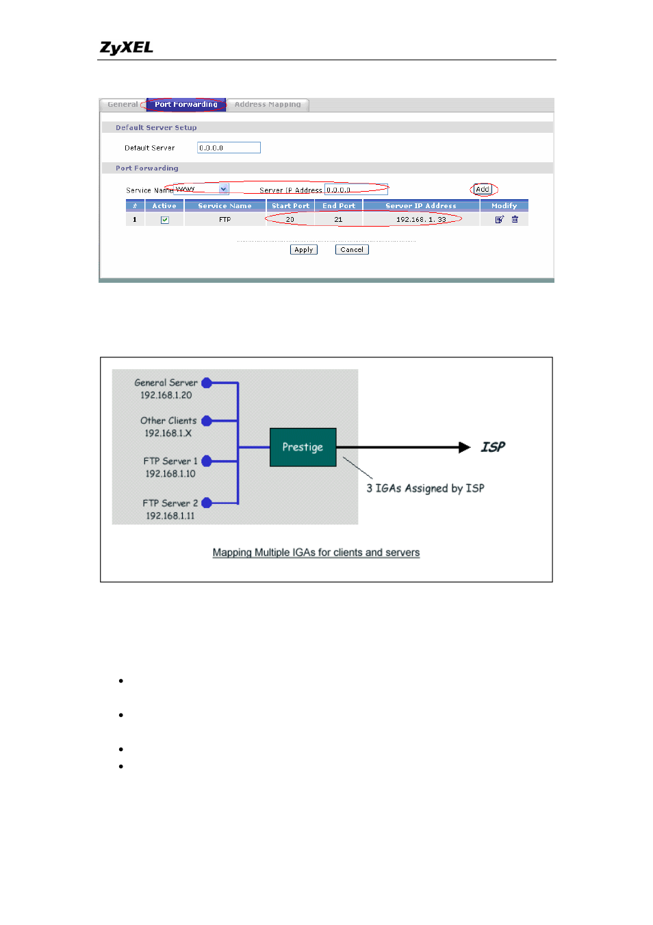 ZyXEL Communications P-660HW-TX User Manual | Page 60 / 122