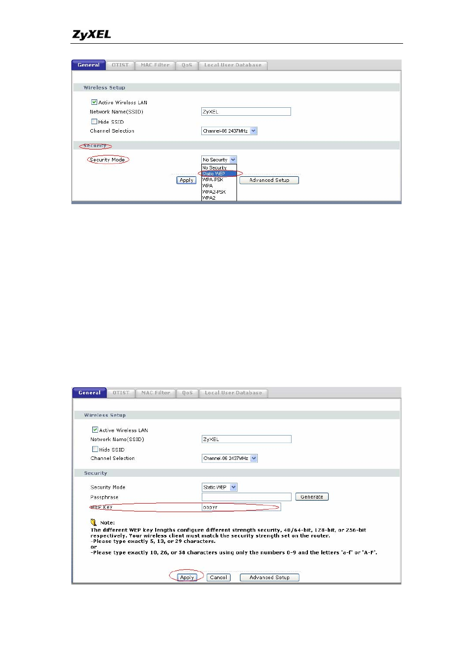 ZyXEL Communications P-660HW-TX User Manual | Page 99 / 122
