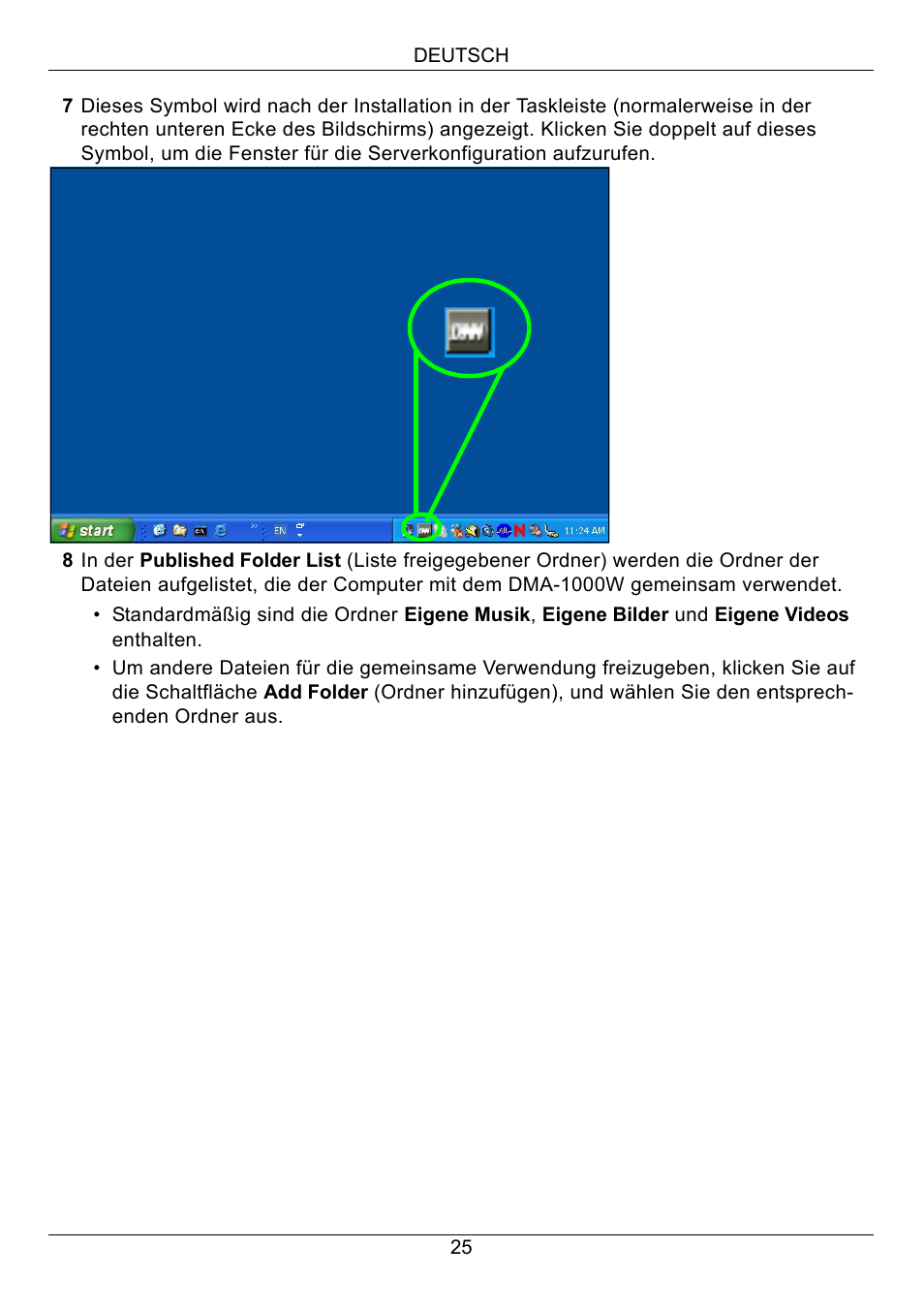 ZyXEL Communications 802.11 Wireless Digital Media Adaptor DMA-1000W User Manual | Page 25 / 121