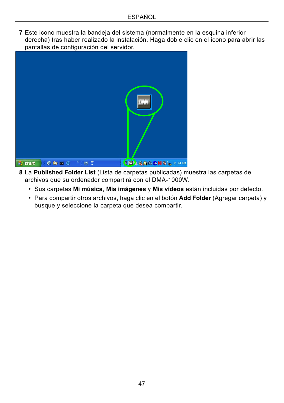 ZyXEL Communications 802.11 Wireless Digital Media Adaptor DMA-1000W User Manual | Page 47 / 121