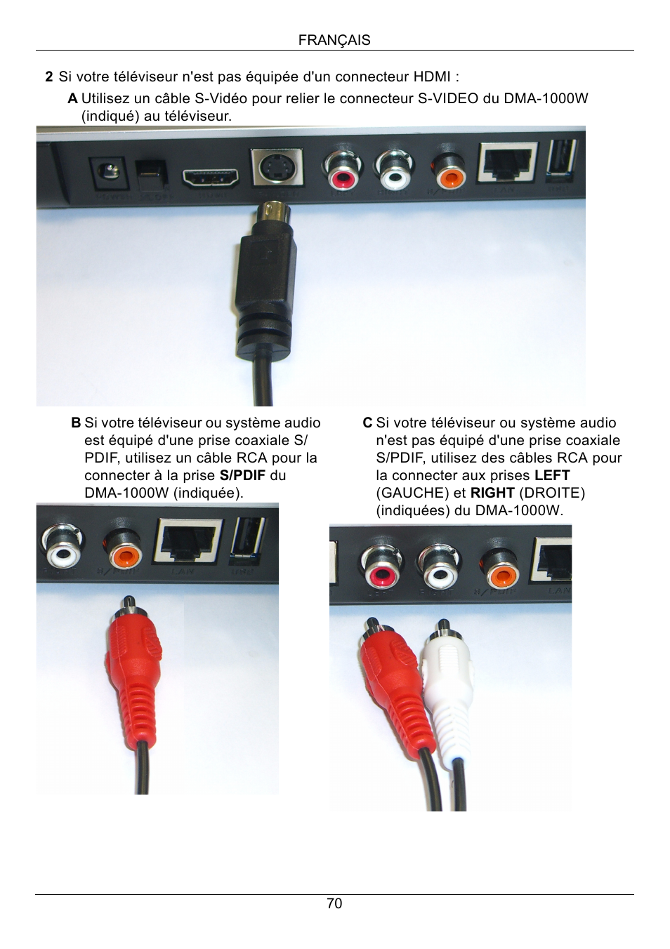 ZyXEL Communications 802.11 Wireless Digital Media Adaptor DMA-1000W User Manual | Page 70 / 121