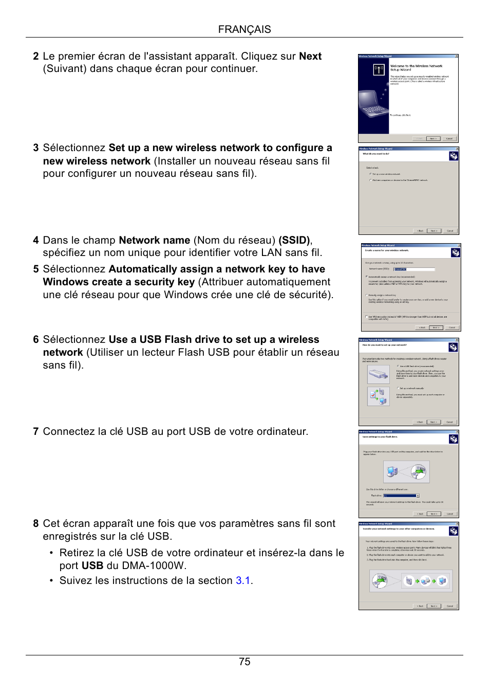 ZyXEL Communications 802.11 Wireless Digital Media Adaptor DMA-1000W User Manual | Page 75 / 121