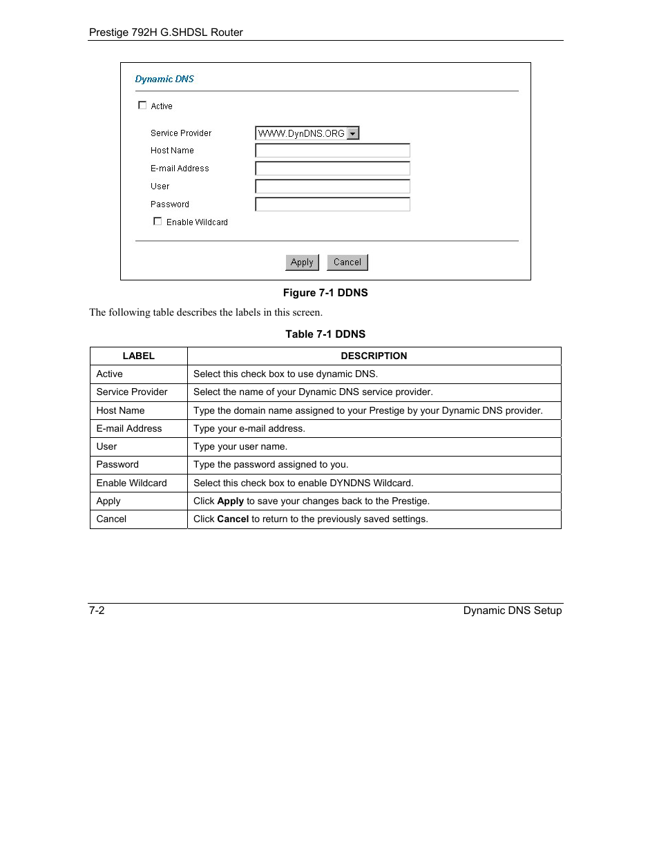 ZyXEL Communications 792H User Manual | Page 118 / 428