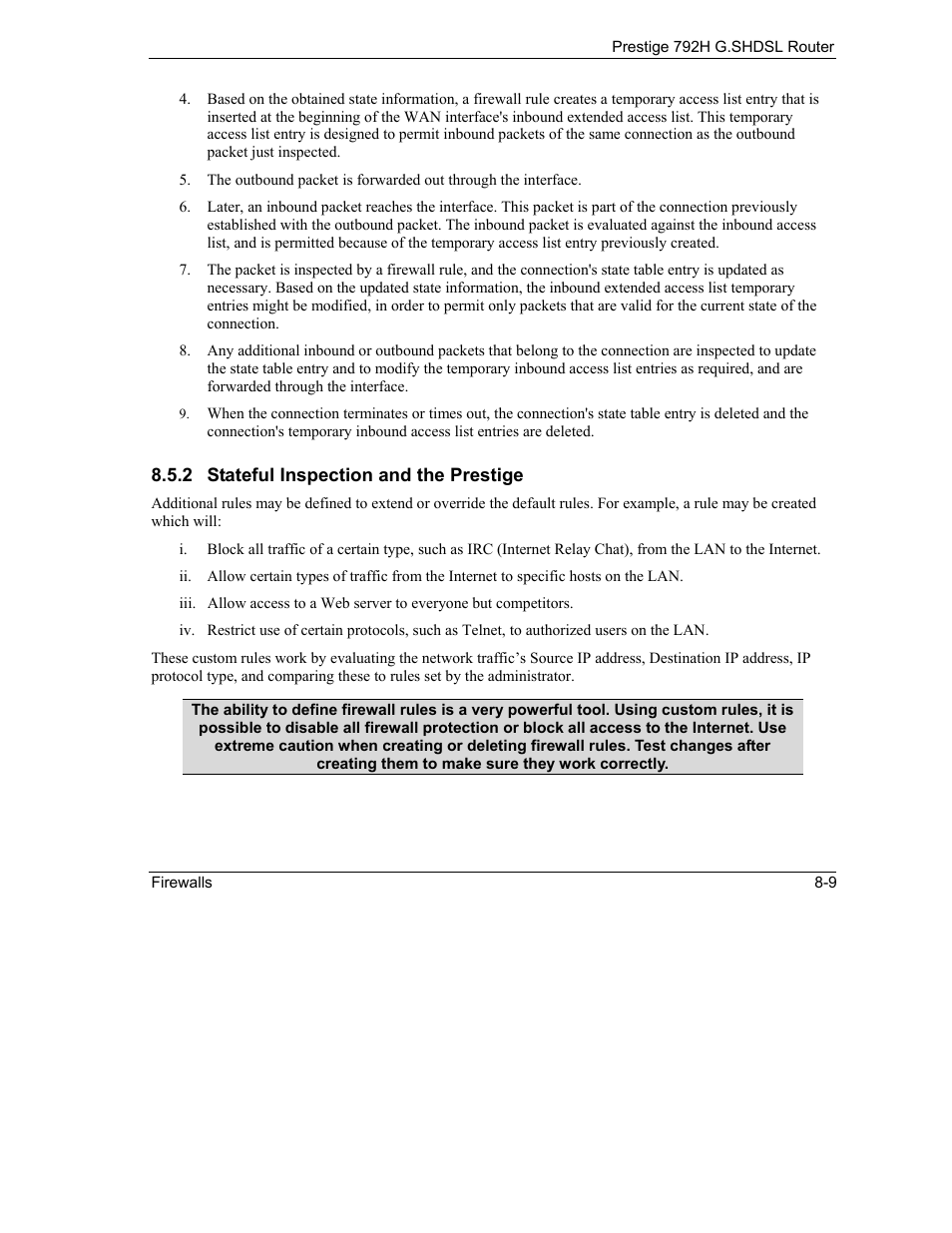 ZyXEL Communications 792H User Manual | Page 129 / 428