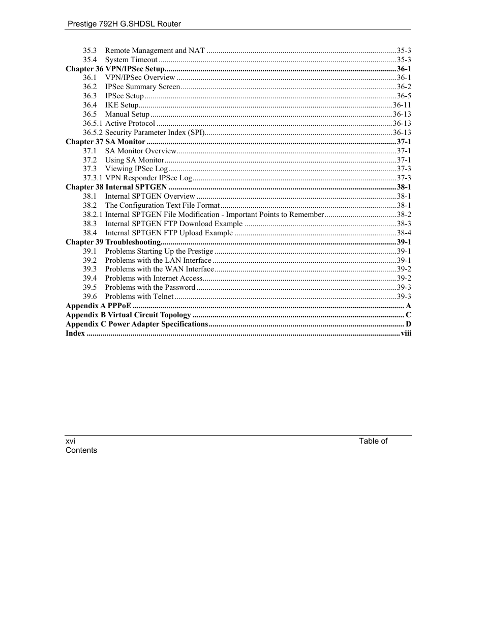 ZyXEL Communications 792H User Manual | Page 22 / 428