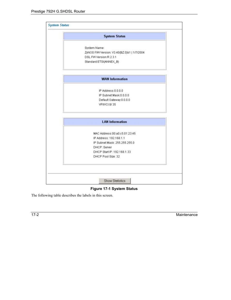 ZyXEL Communications 792H User Manual | Page 228 / 428