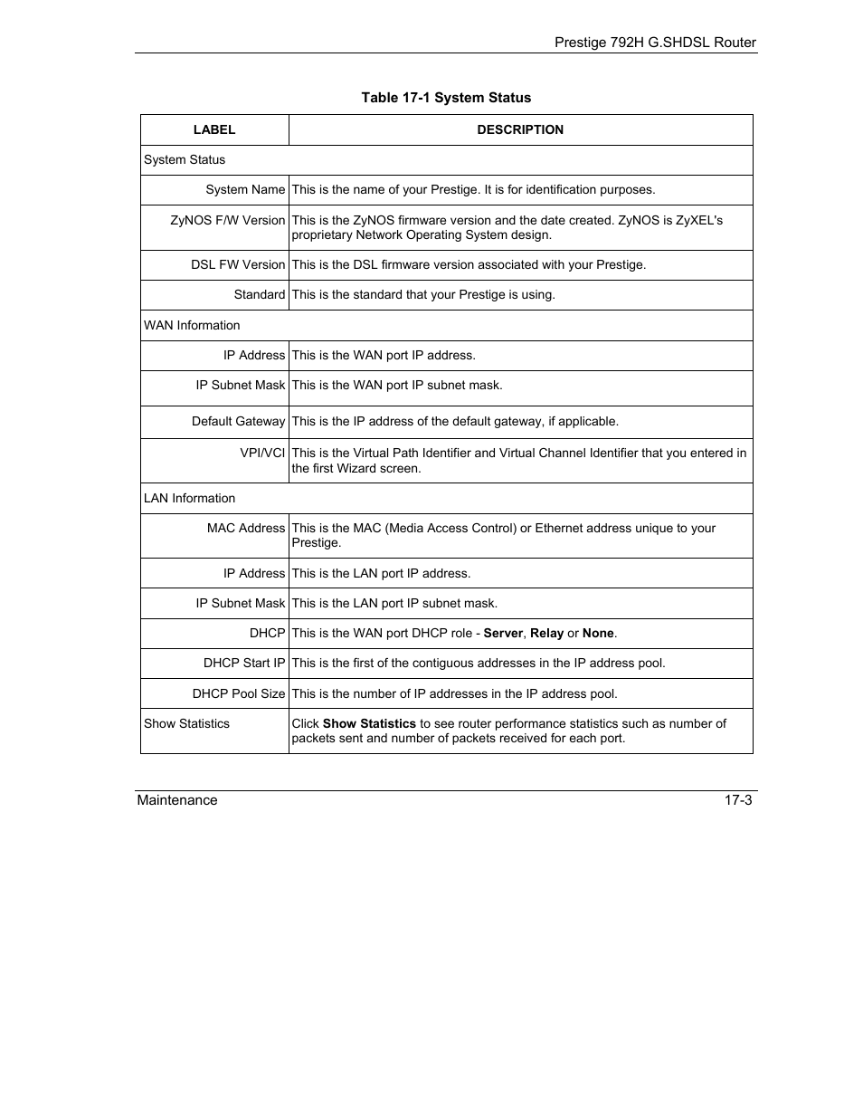 ZyXEL Communications 792H User Manual | Page 229 / 428