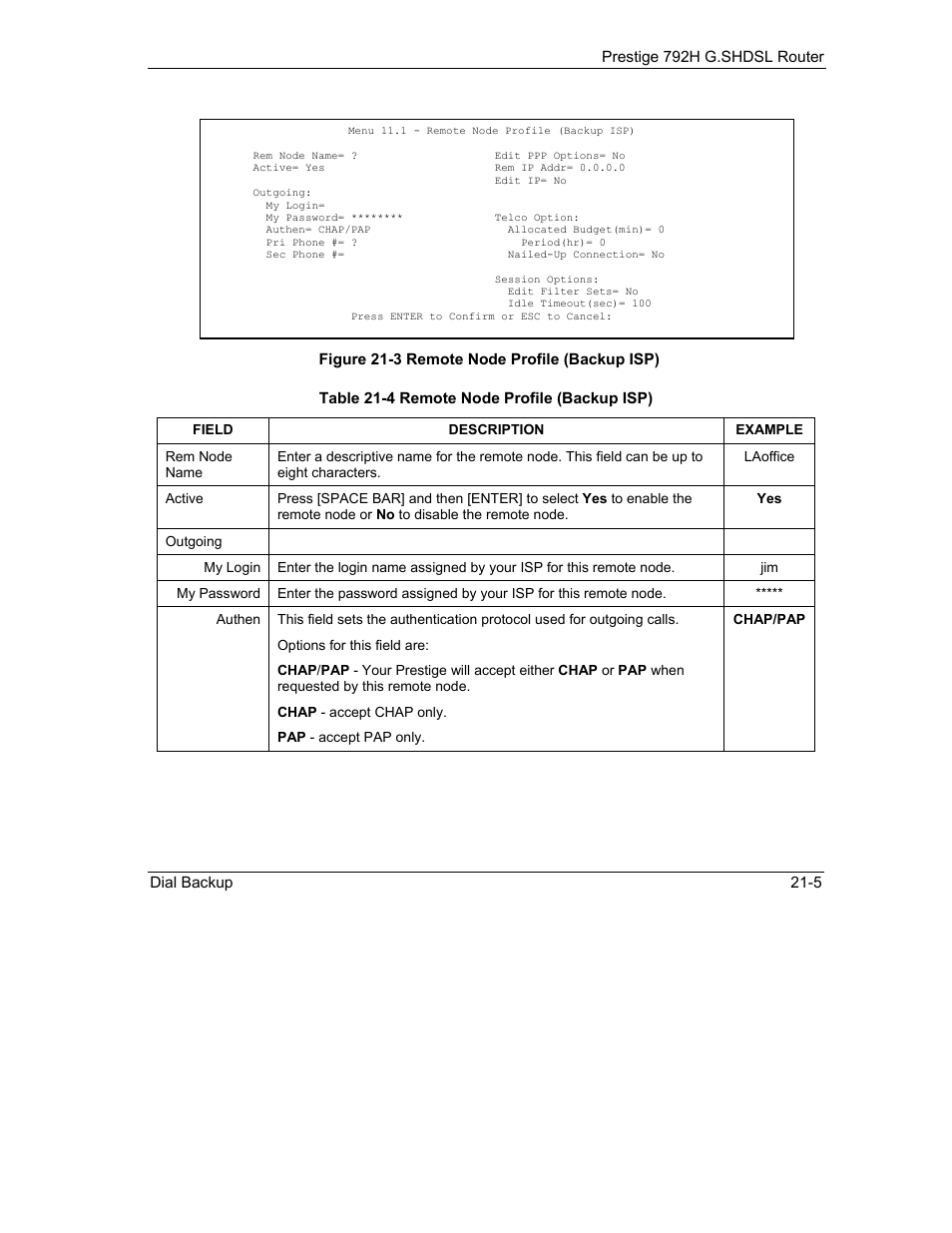 ZyXEL Communications 792H User Manual | Page 255 / 428