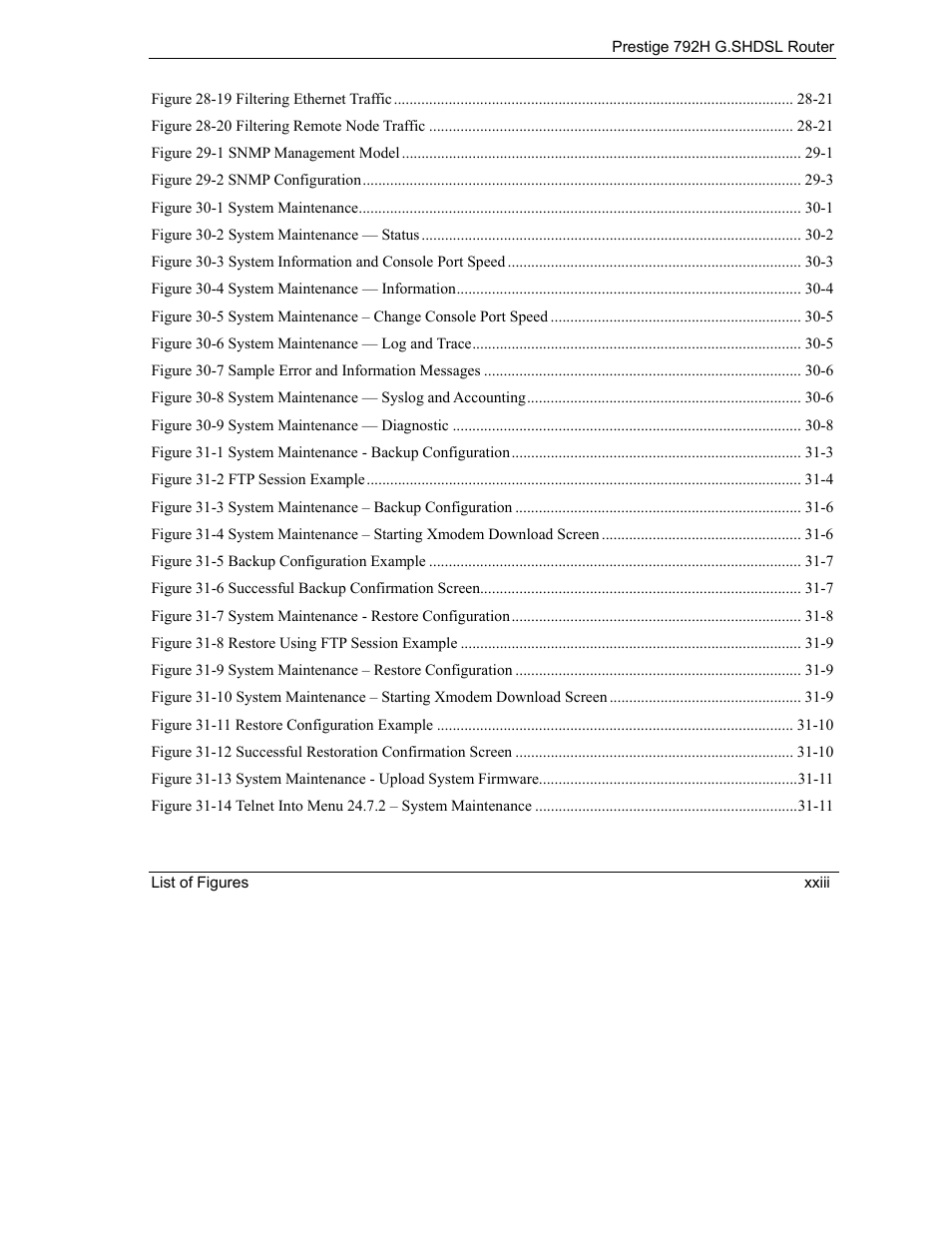 ZyXEL Communications 792H User Manual | Page 29 / 428