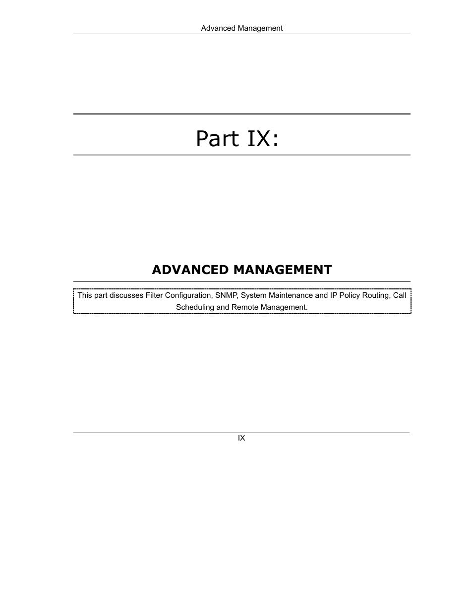 Part ix | ZyXEL Communications 792H User Manual | Page 309 / 428