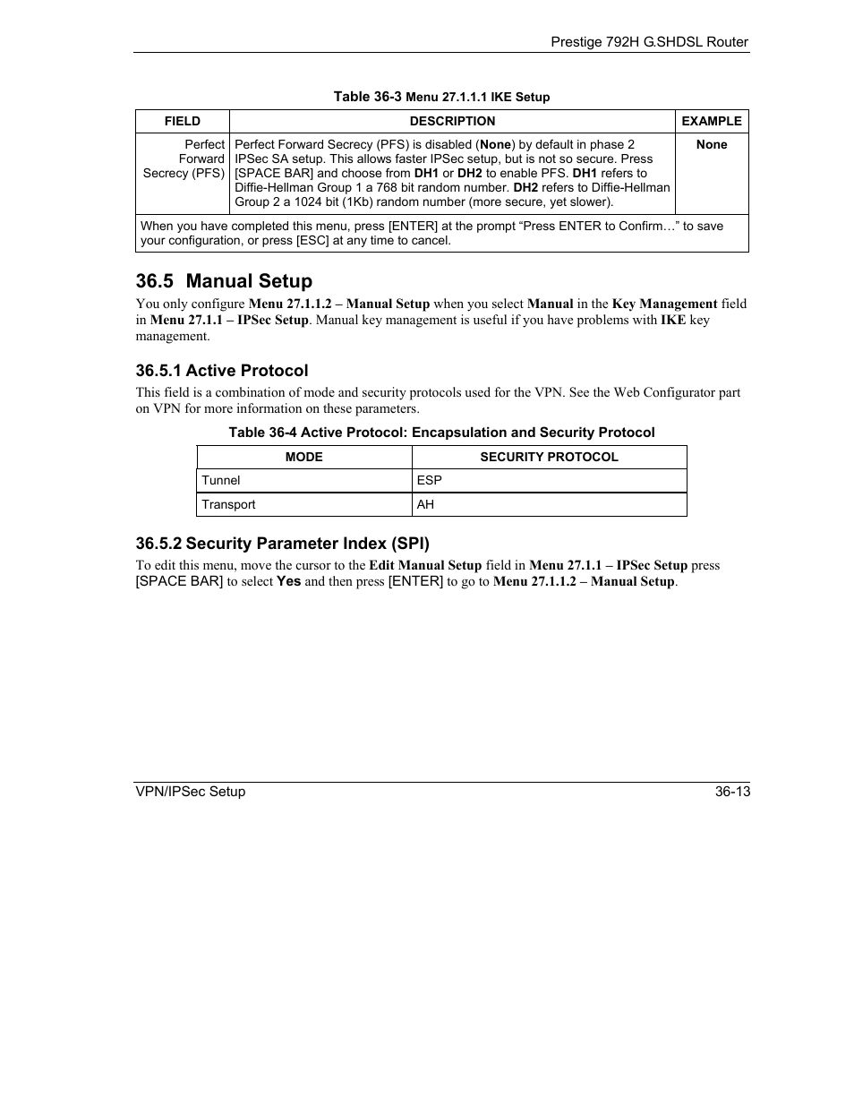 Manual setup, 5 manual setup | ZyXEL Communications 792H User Manual | Page 399 / 428