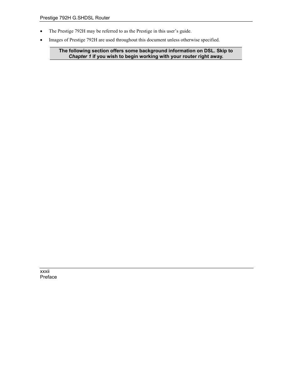 ZyXEL Communications 792H User Manual | Page 40 / 428