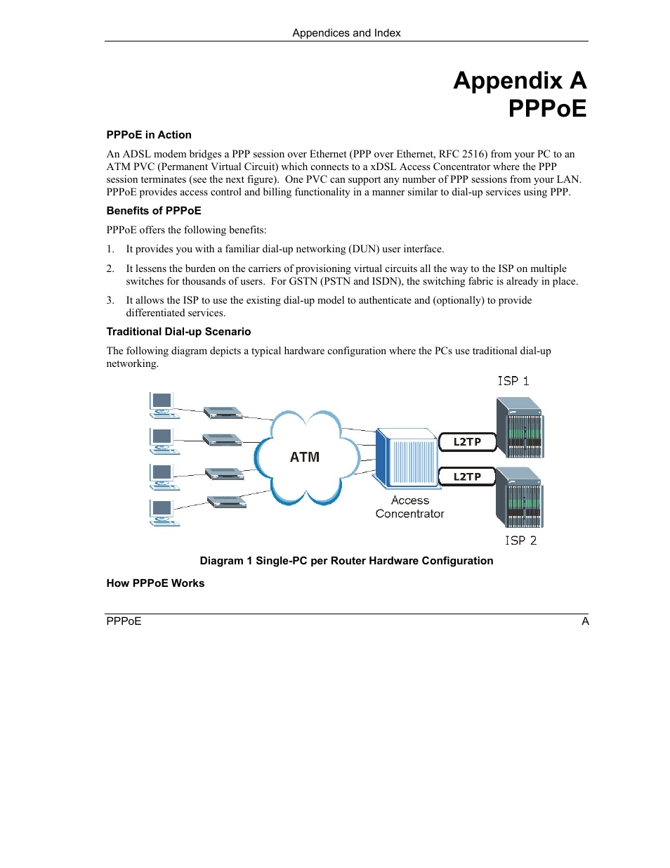 Appendix a pppoe | ZyXEL Communications 792H User Manual | Page 417 / 428