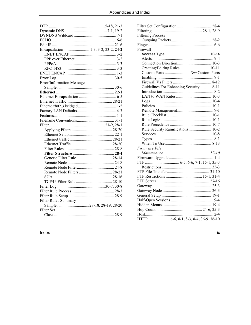 ZyXEL Communications 792H User Manual | Page 424 / 428