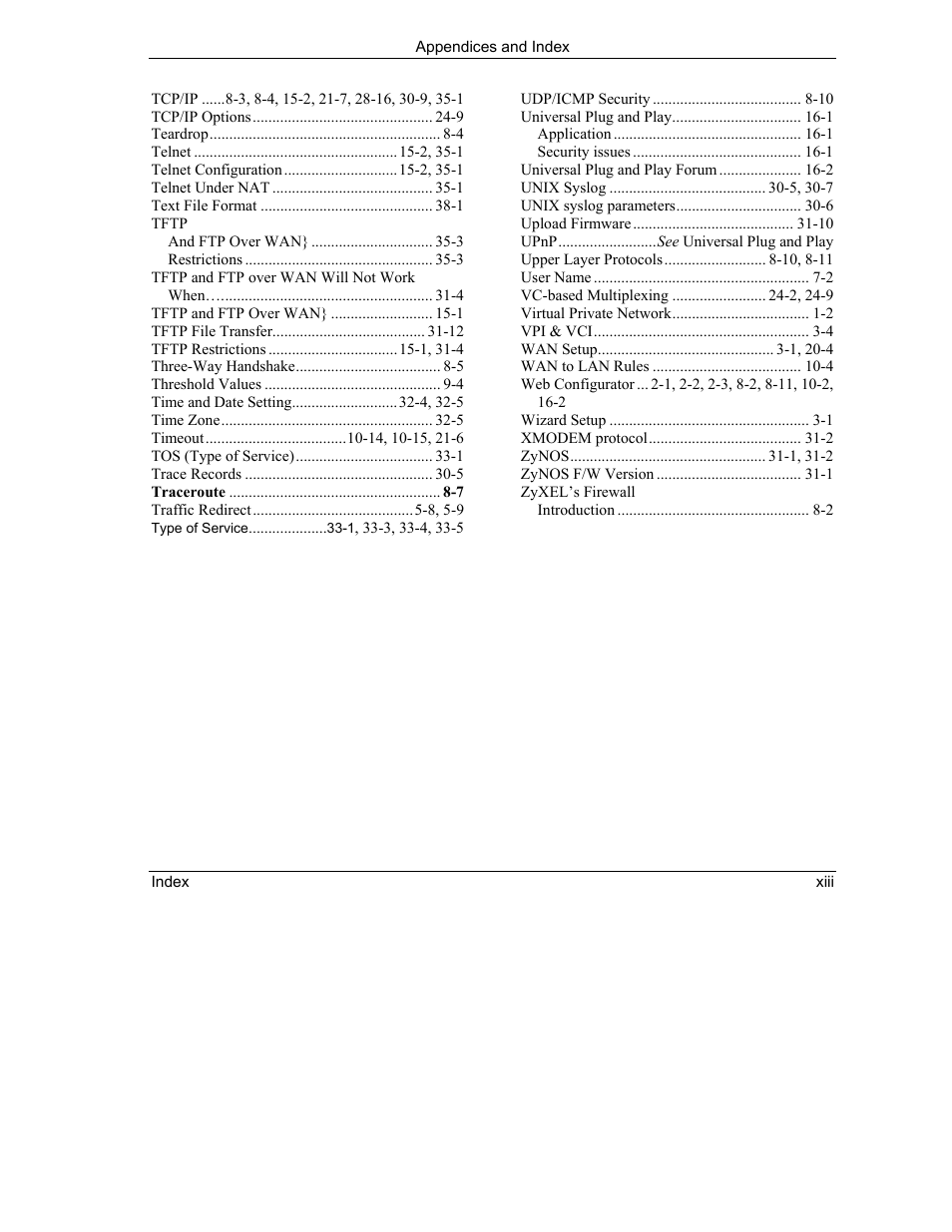 ZyXEL Communications 792H User Manual | Page 428 / 428