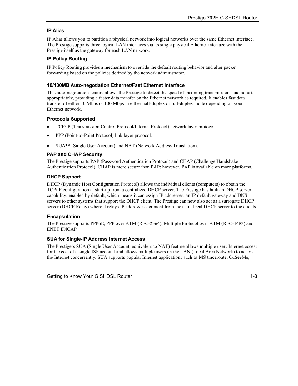 ZyXEL Communications 792H User Manual | Page 46 / 428