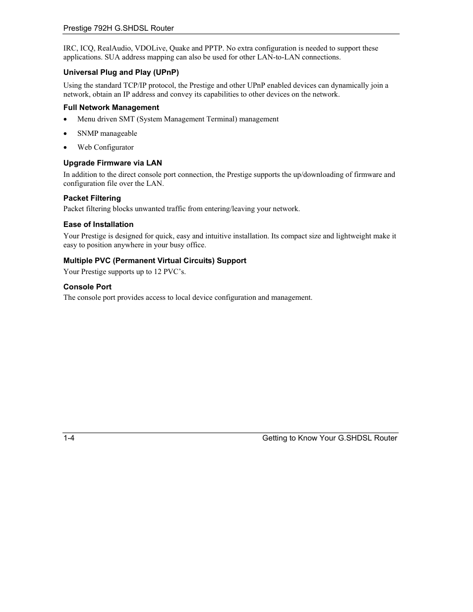 ZyXEL Communications 792H User Manual | Page 47 / 428