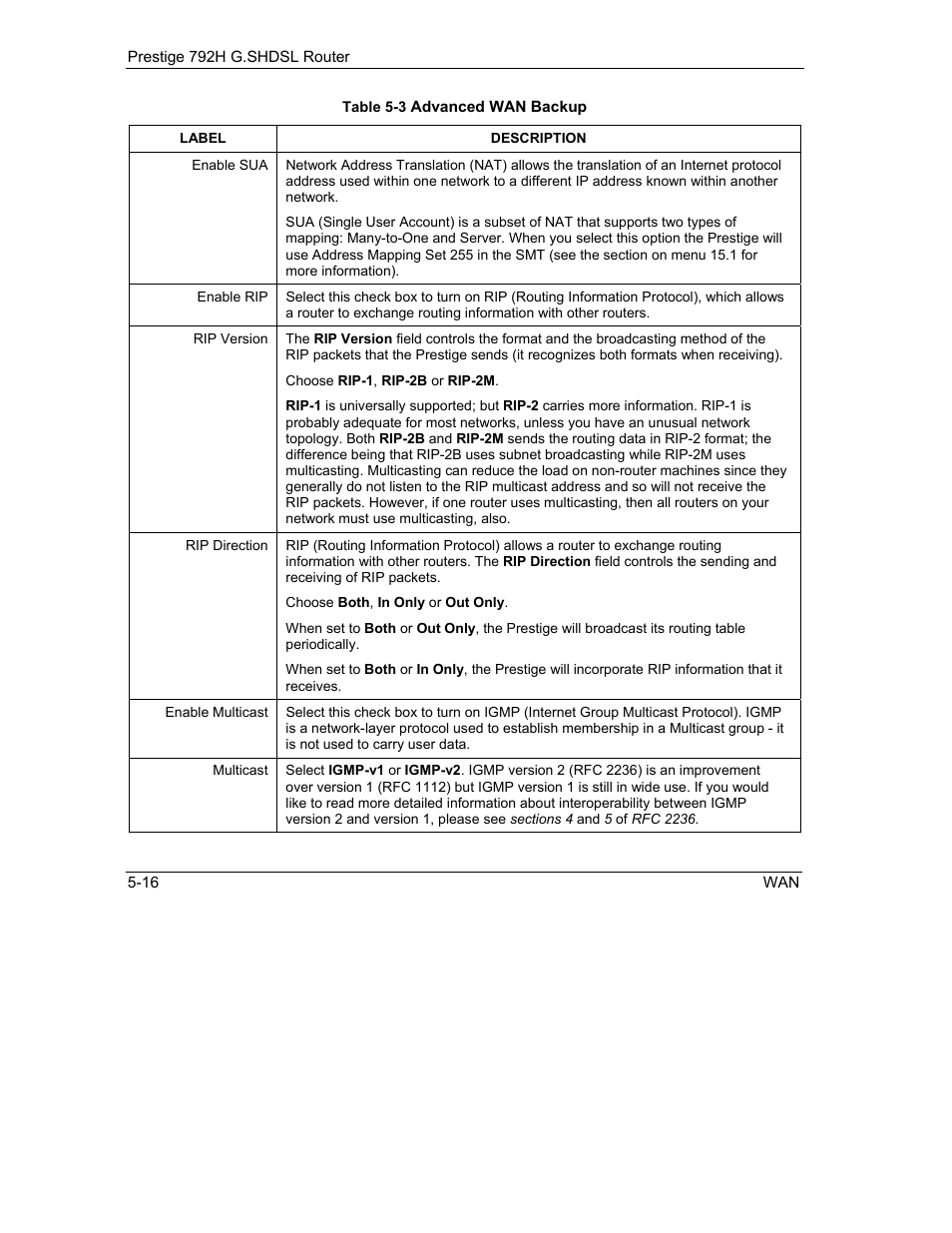 ZyXEL Communications 792H User Manual | Page 96 / 428