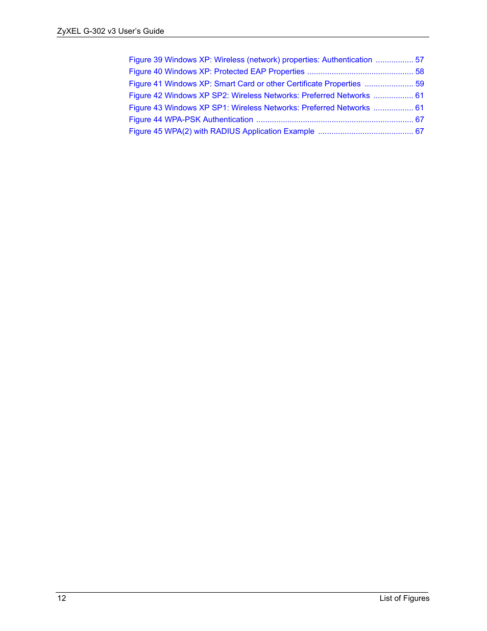 ZyXEL Communications G-302 User Manual | Page 12 / 71