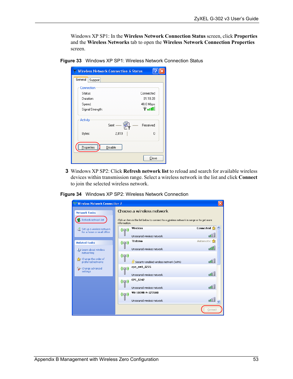 ZyXEL Communications G-302 User Manual | Page 53 / 71