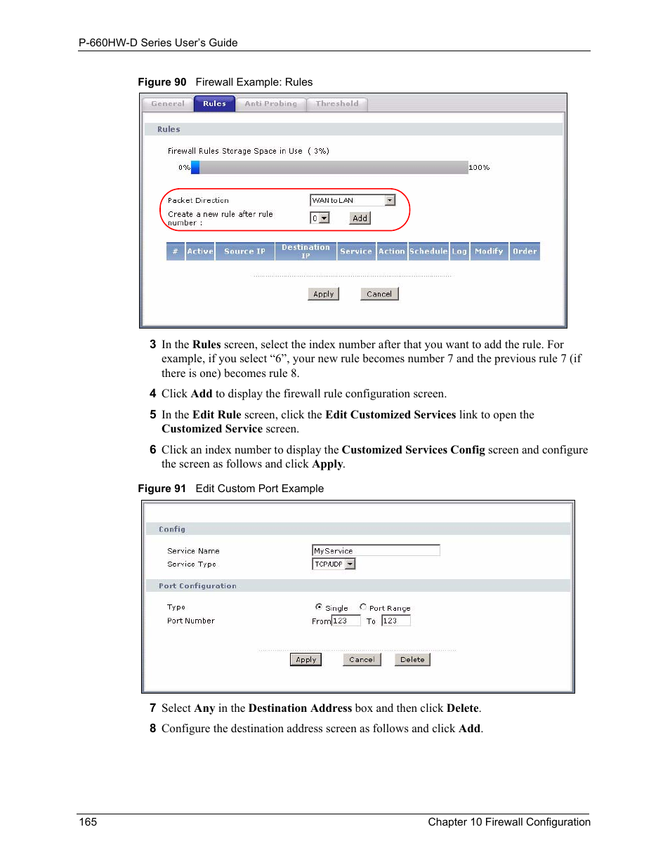 ZyXEL Communications P-660HW-D Series User Manual | Page 166 / 339
