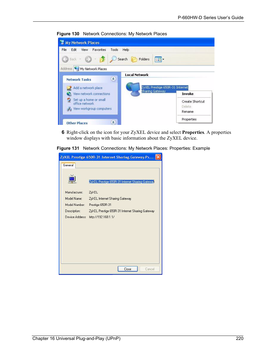 ZyXEL Communications P-660HW-D Series User Manual | Page 221 / 339