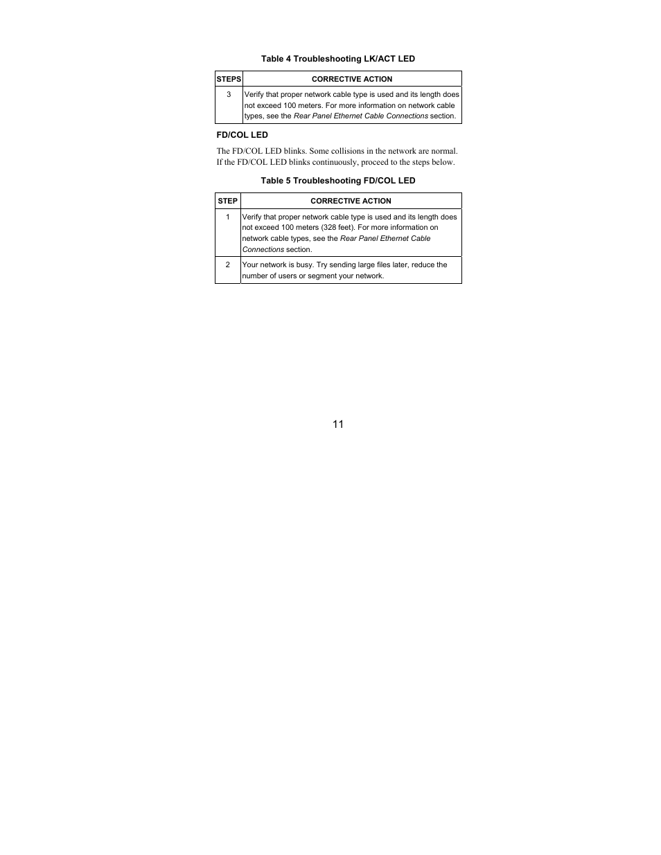 ZyXEL Communications ES-105/ES-108 User Manual | Page 11 / 12