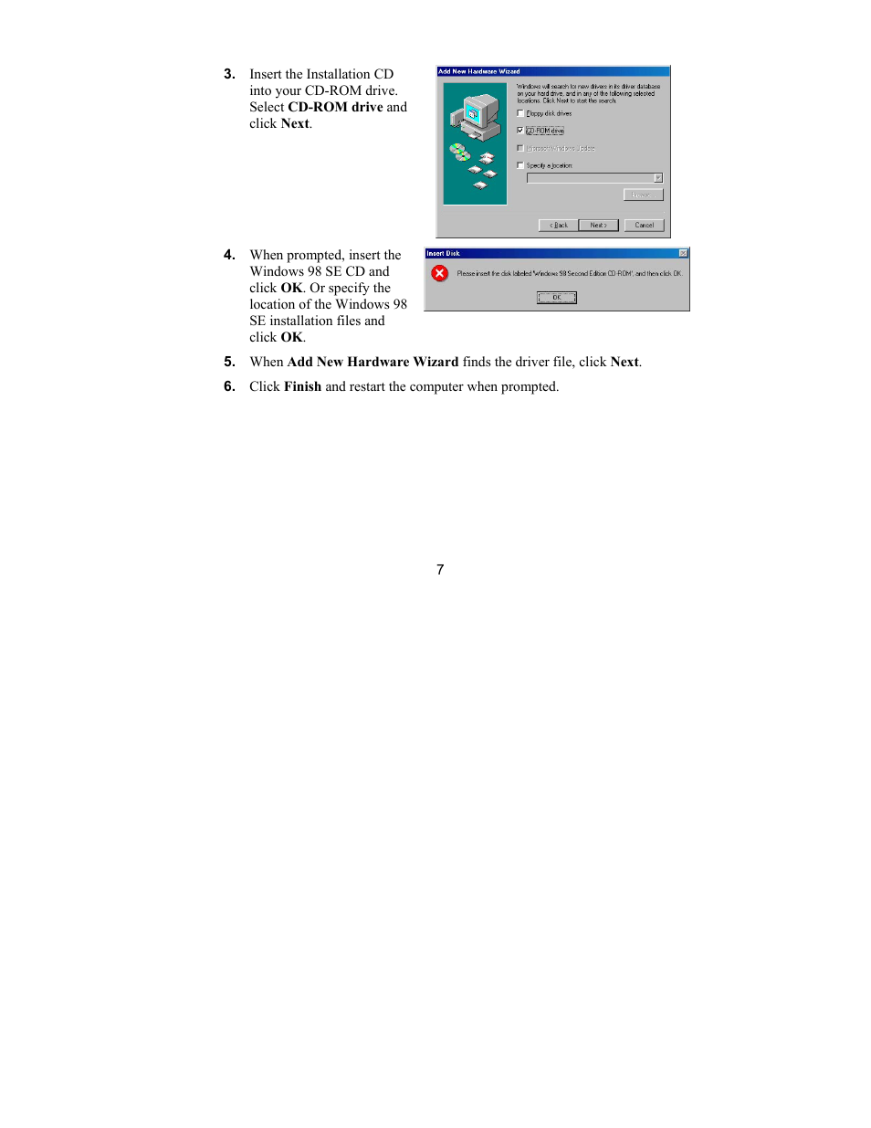 ZyXEL Communications G-100 User Manual | Page 7 / 18
