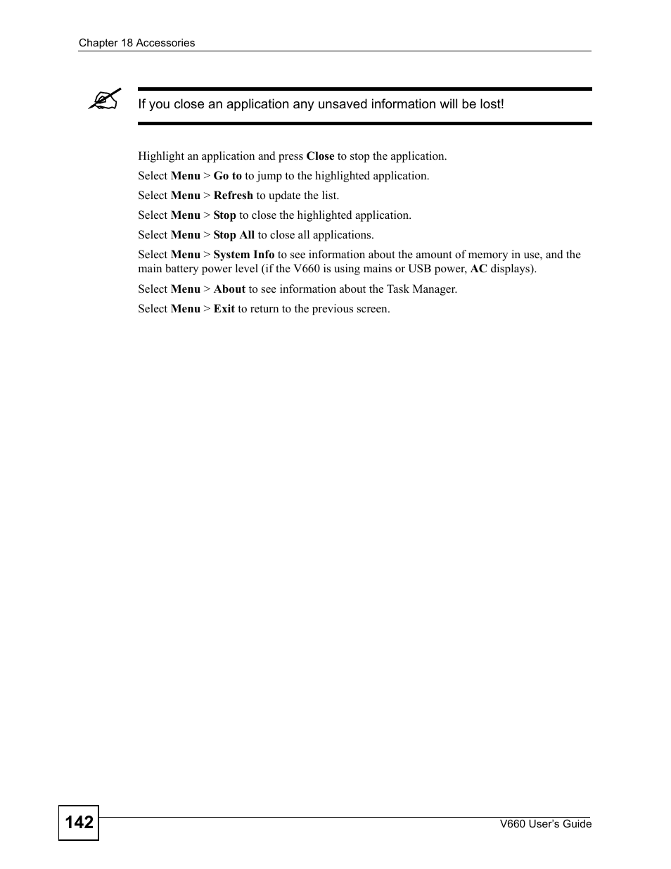 ZyXEL Communications V660 User Manual | Page 142 / 192