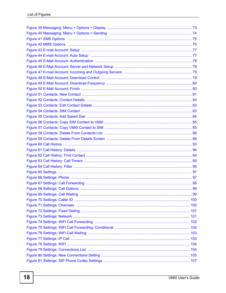 ZyXEL Communications V660 User Manual | Page 18 / 192