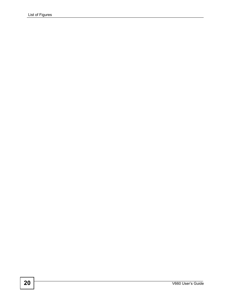 ZyXEL Communications V660 User Manual | Page 20 / 192