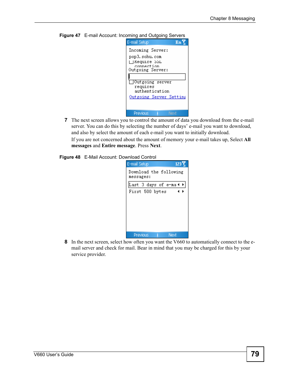 ZyXEL Communications V660 User Manual | Page 79 / 192